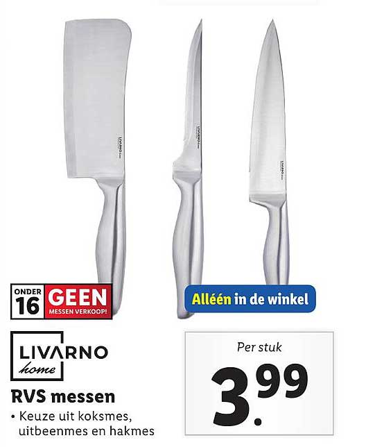 LIVARNO home RVS messen