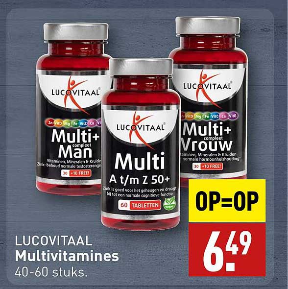 LUCOVITAAL Multivitamines