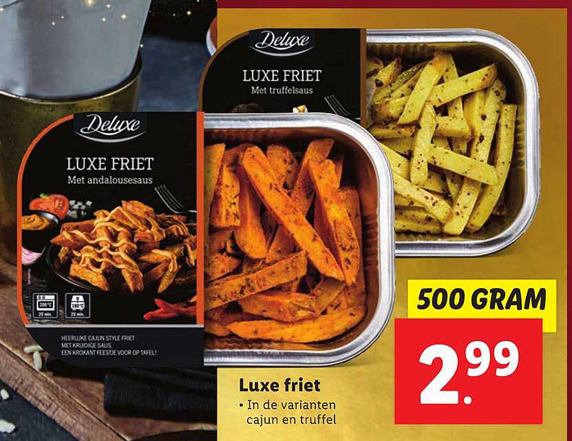 Luxe friet