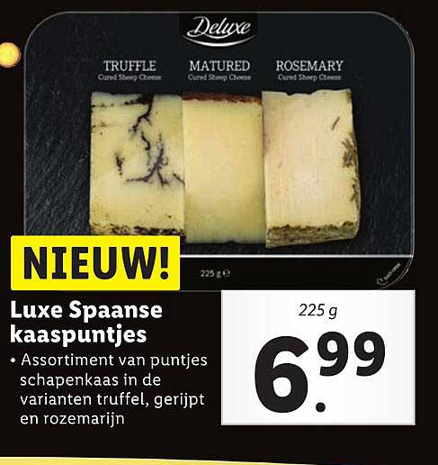 Luxe Spaanse kaaspuntjes