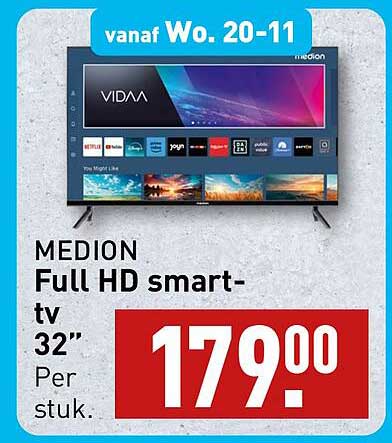 MEDION Full HD smart-tv 32”