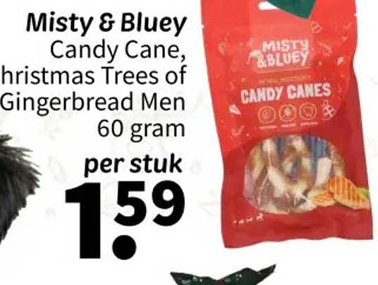 Misty & Bluey Candy Canes