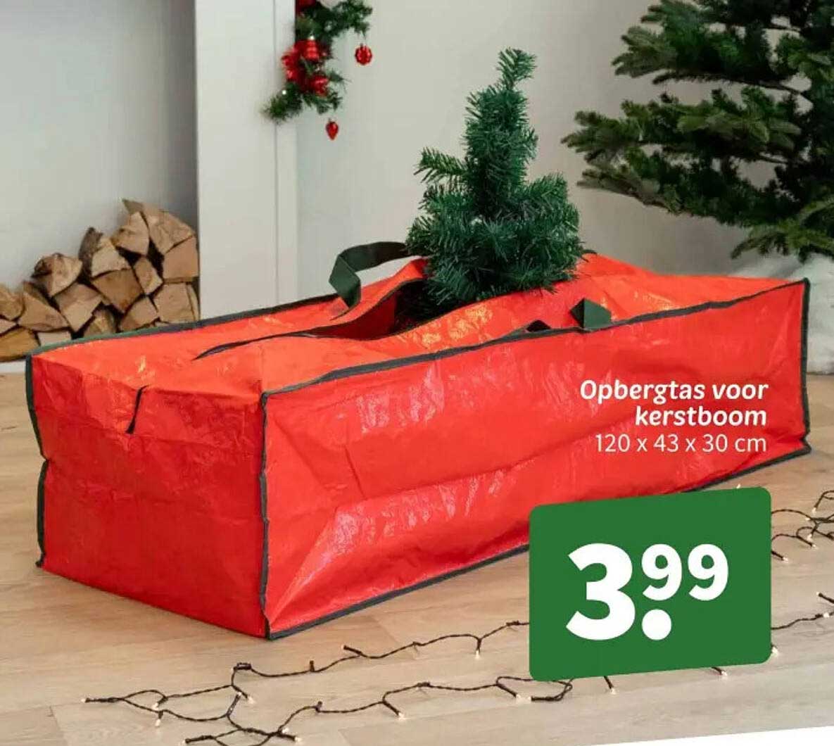 Opbergtas voor kerstboom