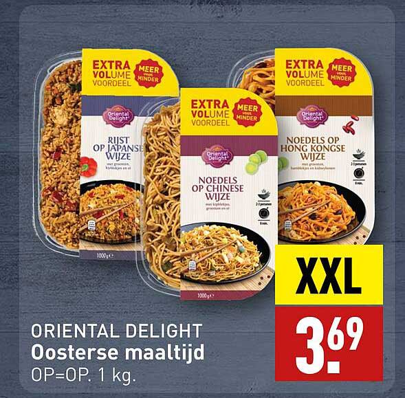 ORIENTAL DELIGHT Oosterse maaltijd