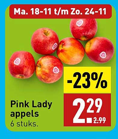 Pink Lady appels