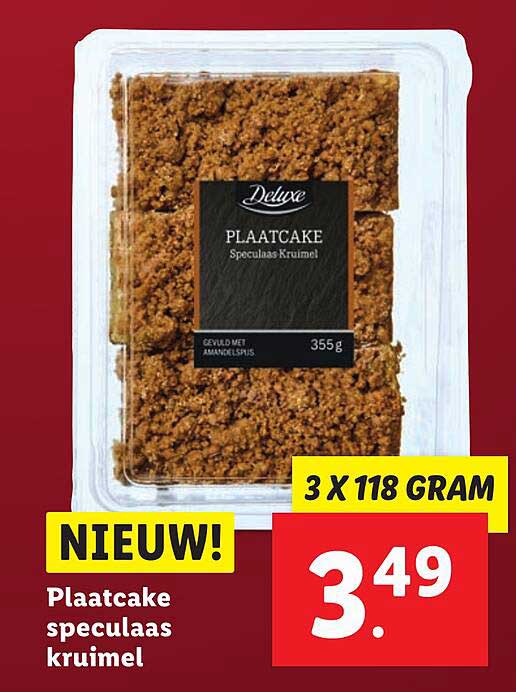 Plaatcake speculaas kruimel