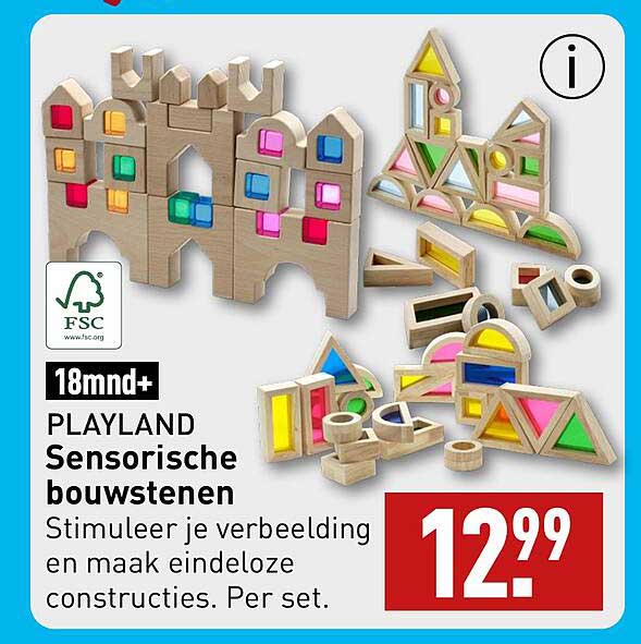 PLAYLAND Sensorische bouwstenen