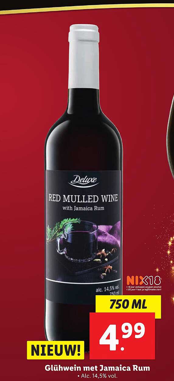 RED MULLED WINE with Jamaica Rum