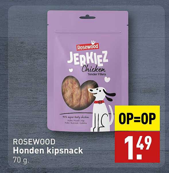 ROSEWOOD Honden kipsnack