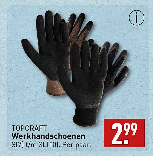 TOPCRAFT Werkhandschoenen