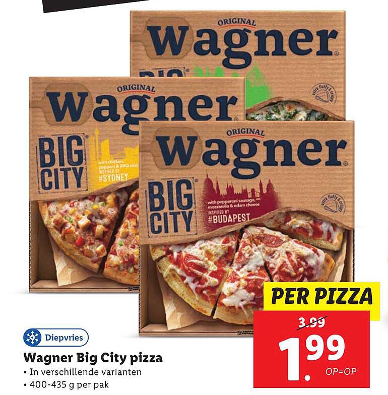 Wagner Big City pizza