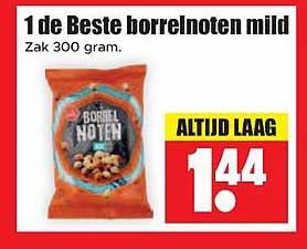 1 de Beste borrelnoten mild