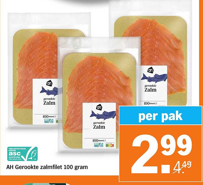 AH Gerookte Zalm