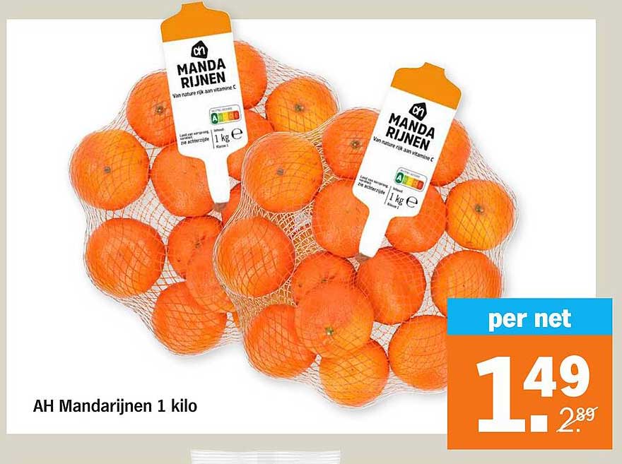 AH Mandarijntjes 1 kilo