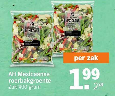 AH Mexicaanse roerbakgroente