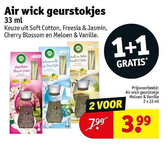 Air wick geurstokjes