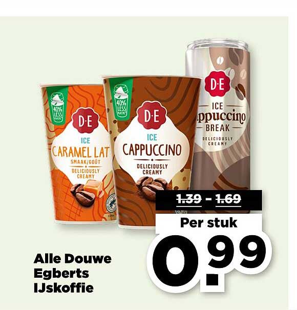 Alle Douwe Egberts IJscoffee