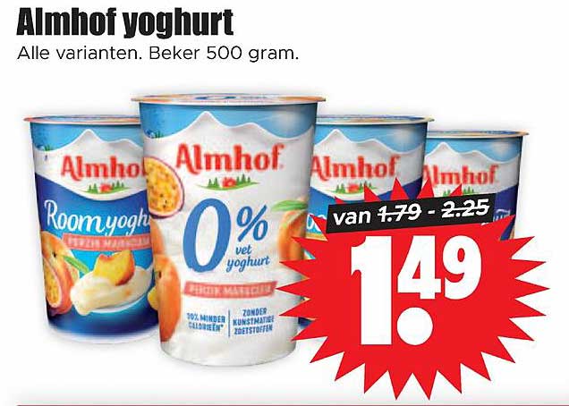 Almhof yoghurt