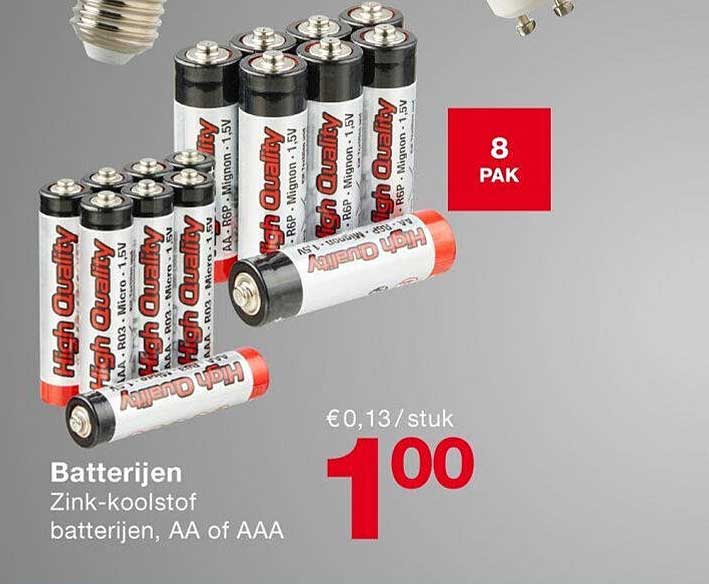 Batterijen