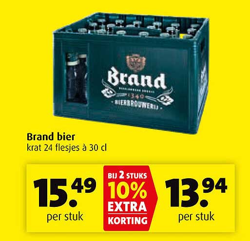 Brand bier