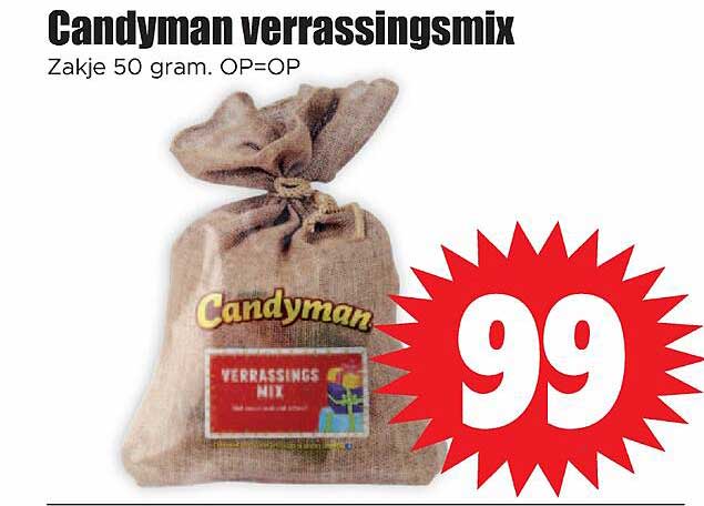 Candyman verrassingsmix