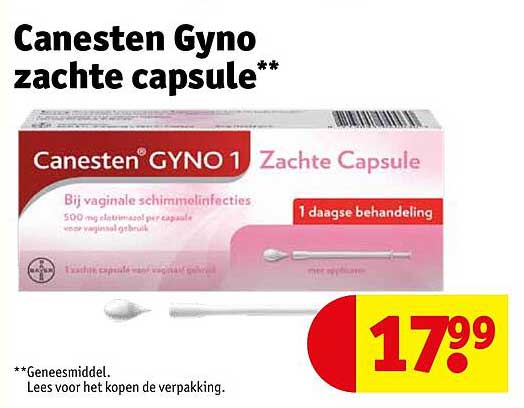 Canesten Gyno zachte capsule**