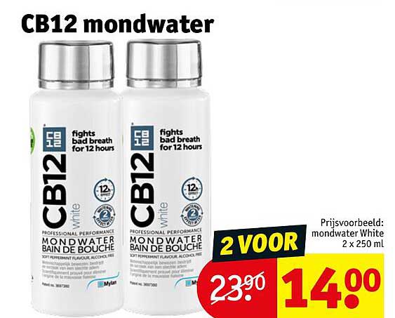 CB12 mondwater