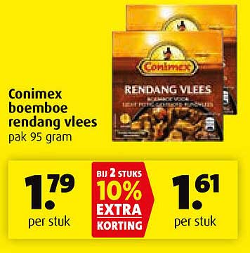 Conimex boemboe rendang vlees