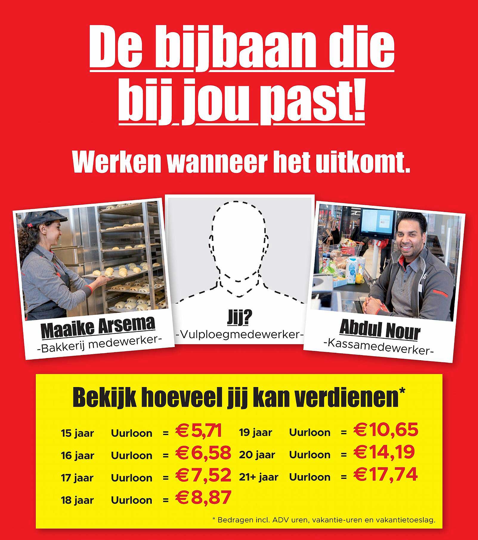 De bijbaan die bij jou past!