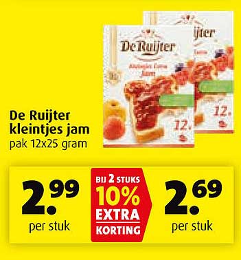 De Ruijter kleintjes jam