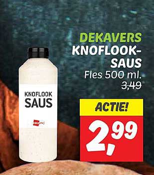 DEKAVERS KNOFLOOK-SAUS