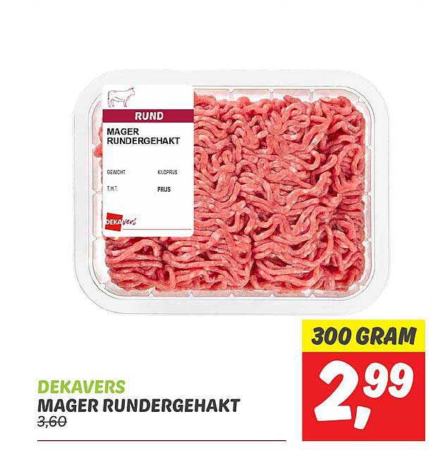 DEKAVERS MAGER RUNDGEHAKT