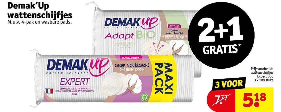 Demak'Up wattenschijfjes