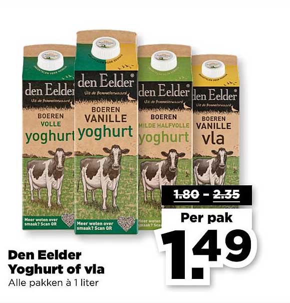 Den Eelder Yoghurt of vla