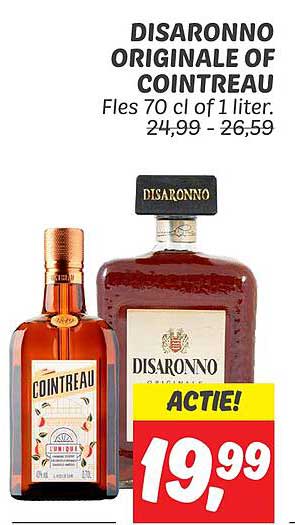 DISARONNO ORIGINALE OF COINTREAU