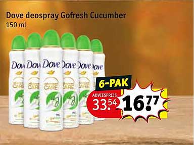 Dove deospray Gofresh Cucumber