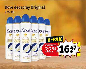 Dove deospray Original