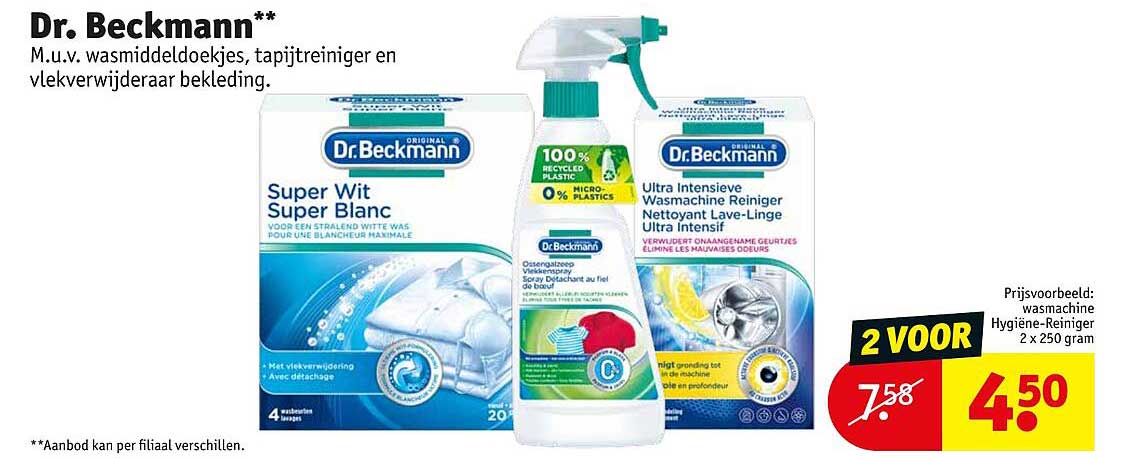 Dr. Beckmann Super Wit Super Blanc