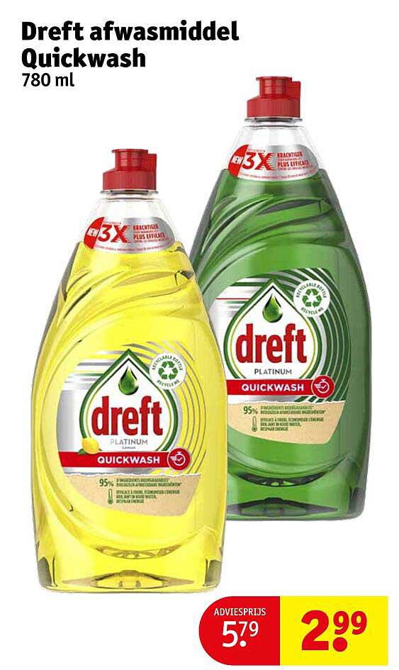 Dreft afwasmiddel Quickwash