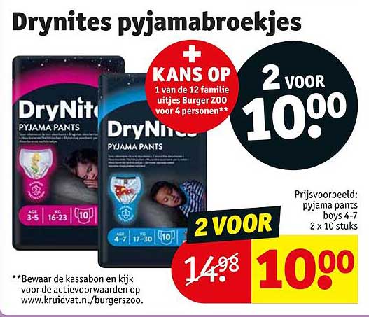 Drynites pyjamabroekjes