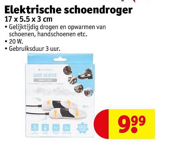 Elektrische schoenendroger