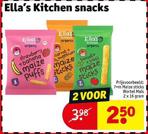 Ella’s Kitchen snacks