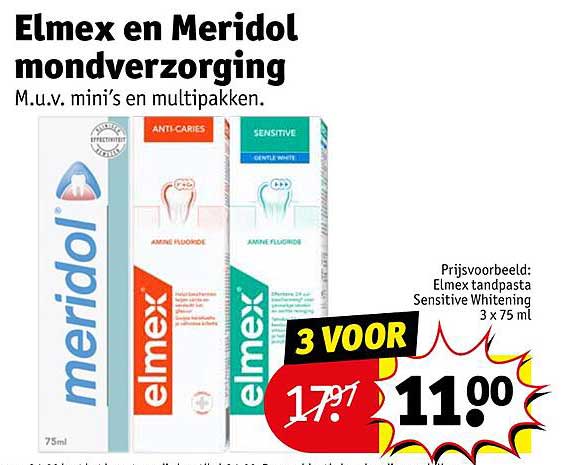 Elmex en Meridol mondverzorging