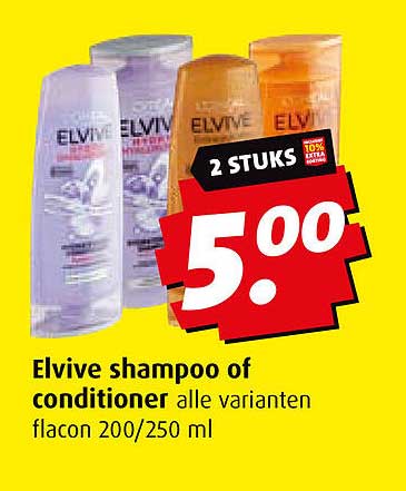 Elvive shampoo of conditioner alle varianten