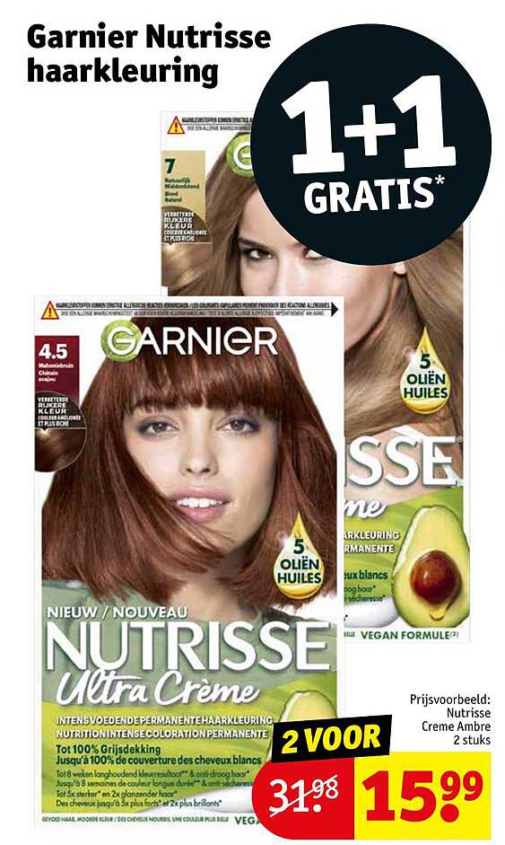 Garnier Nutrisse haarkleurming