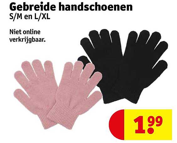 Gebreide handschoenen