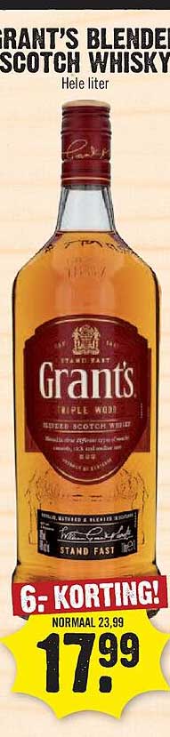 GRANT'S BLENDED SCOTCH WHISKY