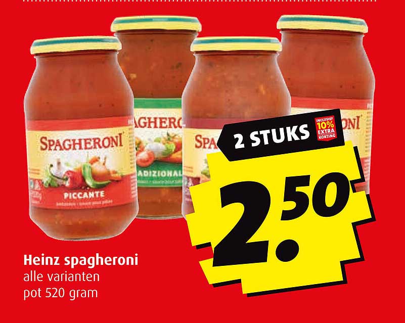 Heinz spaghertoni