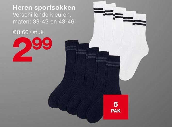 Heren sportsokken