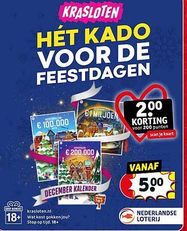 HÉT KADO VOOR DE FEESTDAGEN